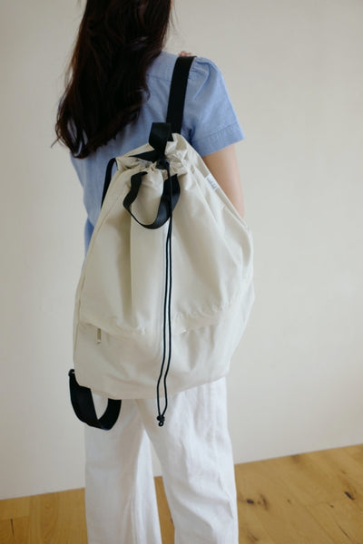 [unfold] String Backpack (Ivory)