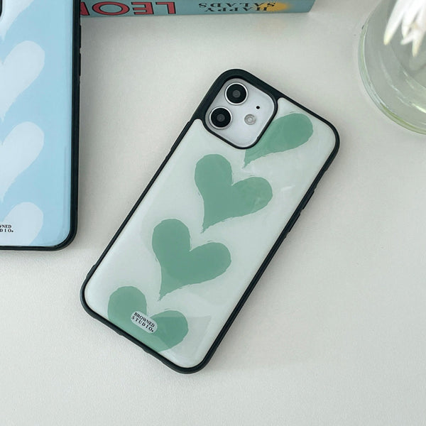 [Browned] Sweet Green Epoxy Phone Case