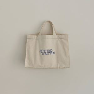 [NOTHING WRITTEN] Popé Cotton Eco Bag (Large/ Mini)