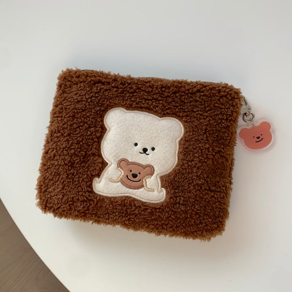 [BAMTOREE] Brown Bear Pouch