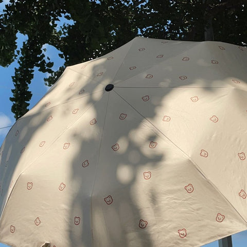 [pureureum design] Cupid Bear UV Umbrella