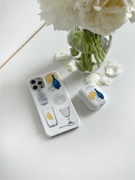 [Mademoment] Lemon Water 디자인 Phone Case