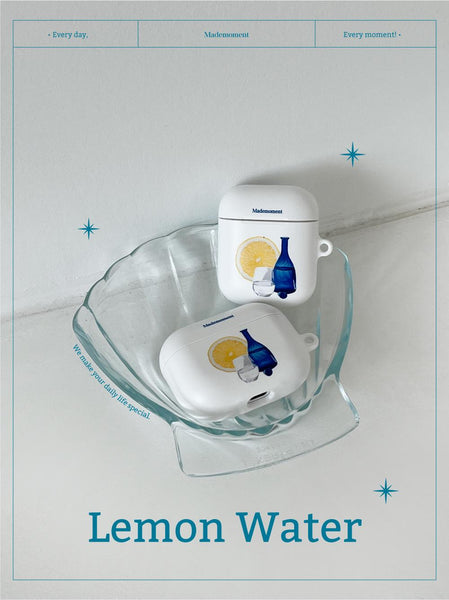 [Mademoment] Lemon Water 디자인 Airpods Case