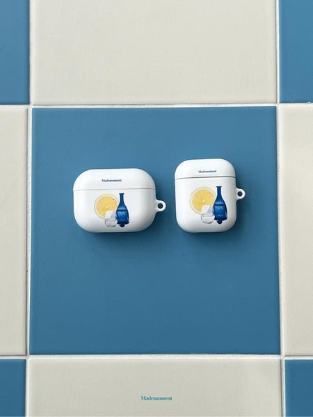 [Mademoment] Lemon Water 디자인 Airpods Case