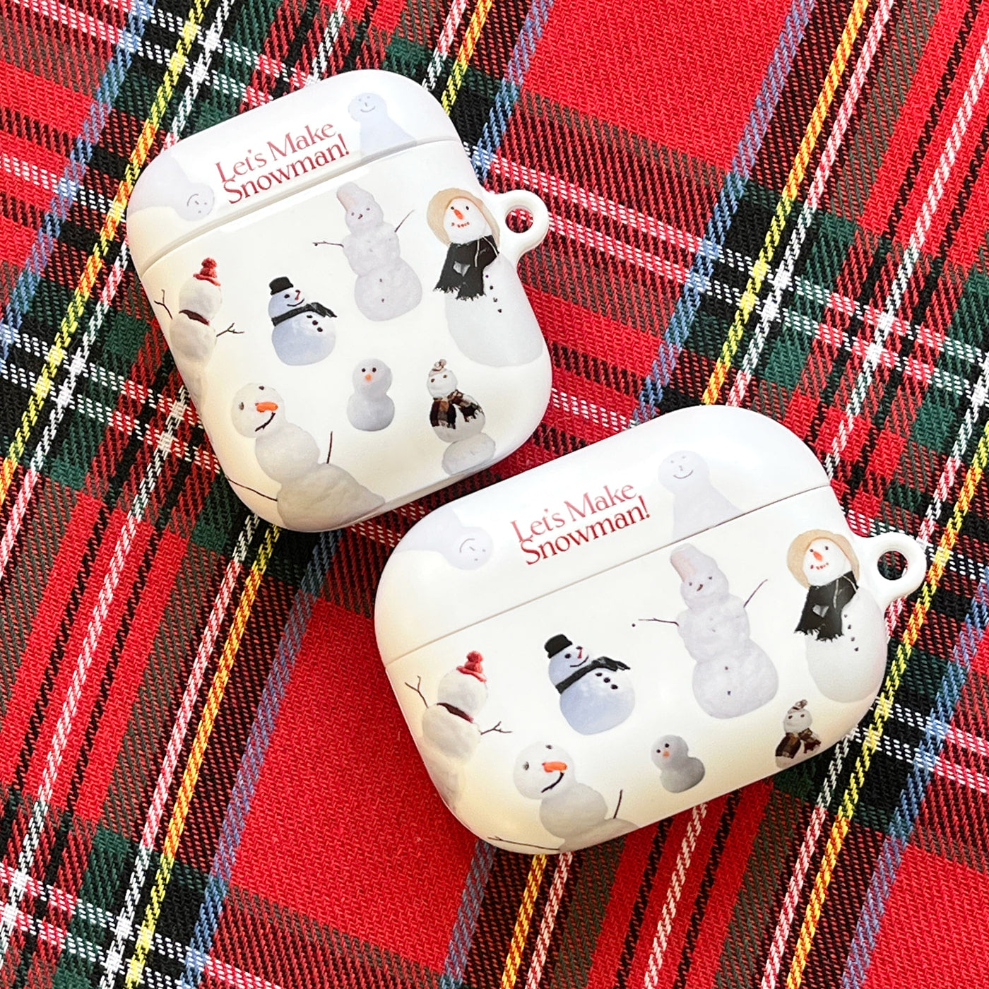 [Mademoment] Make Snowman Design Airpods Case