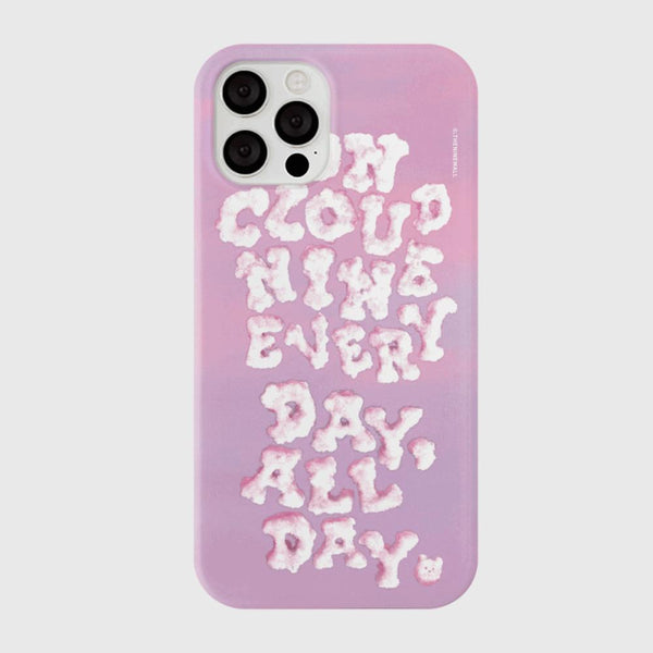 [THENINEMALL] On Cloud Nine Hard Phone Case (2 types)