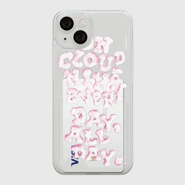 [THENINEMALL] On Cloud Nine Clear Phone Case (3 types)