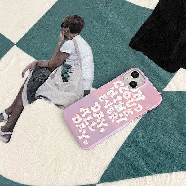 [THENINEMALL] On Cloud Nine Hard Phone Case (2 types)