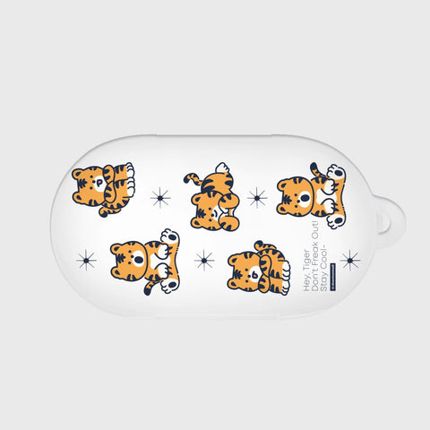 [THENINEMALL] Pattern Hey Tiger Buds, Buds Plus Case