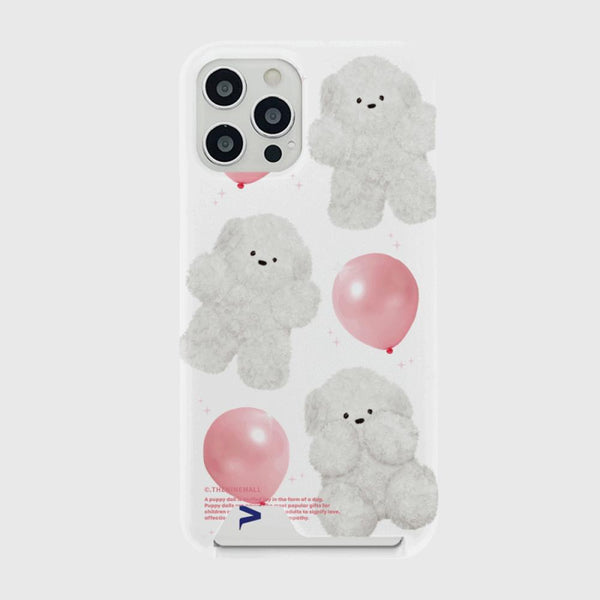 [THENINEMALL] Pink Balloon Hard Phone Case (3 types)