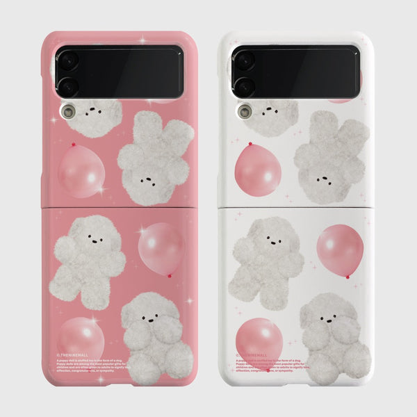 [THENINEMALL] Pink Balloon Hard Phone Case (3 types)