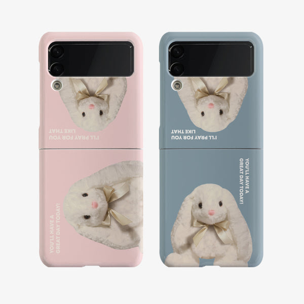 [Mademoment] Pray For You Rabbit Design Phone Case