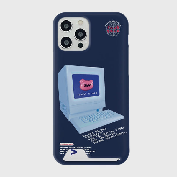 [THENINEMALL] Press Start Hard Phone Case (3 types)