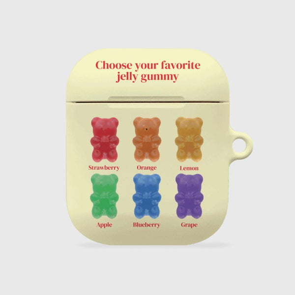 [THENINEMALL] Rainbow Jellies AirPods Hard Case