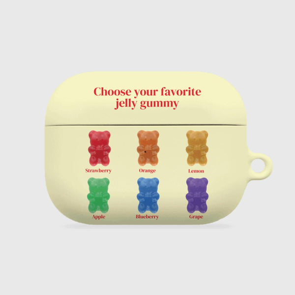 [THENINEMALL] Rainbow Jellies AirPods Hard Case