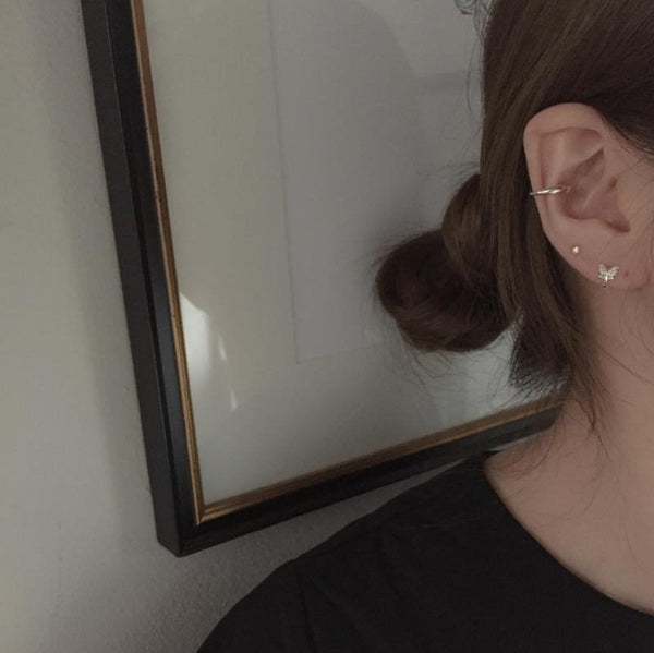 [moat] Round Earcuff (silver925)