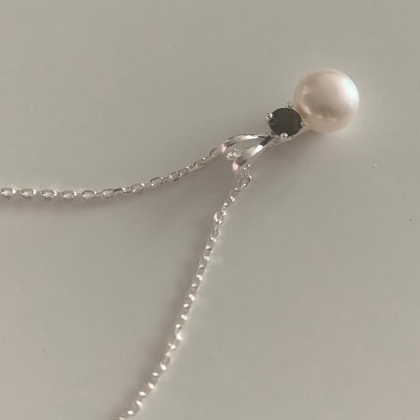 [moat] Sandy Pearl Necklace (3 types) (silver925)