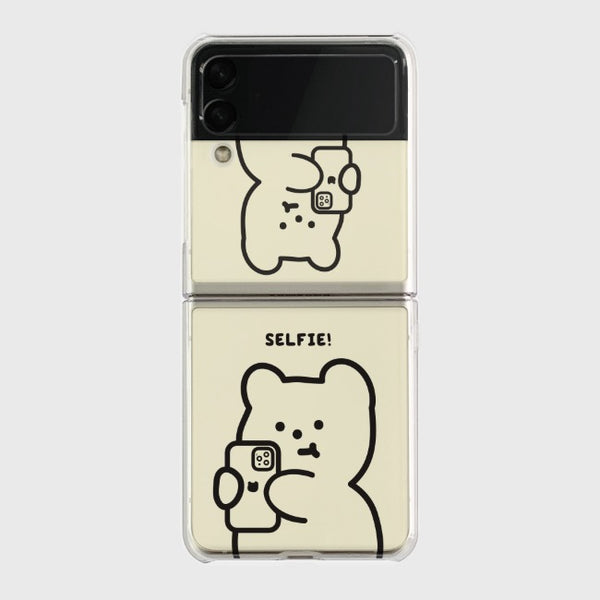 [THENINEMALL] Selfie Gummy Clear Phone Case (3 types)