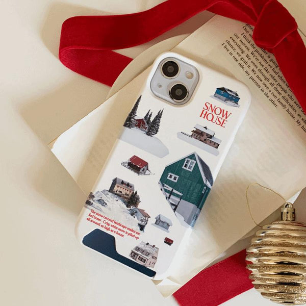 [Mademoment] Snow House Design Phone Case