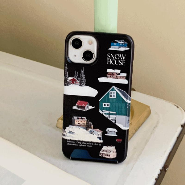 [Mademoment] Snow House Design Phone Case