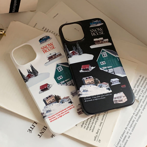 [Mademoment] Snow House Design Phone Case