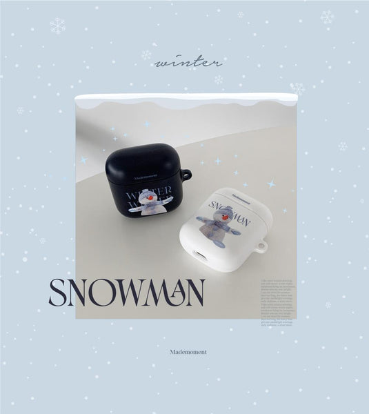 [Mademoment] Snowman 디자인 Airpods Case