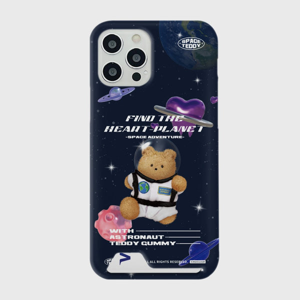 [THENINEMALL] Space Teddy Hard Phone Case (3 types)