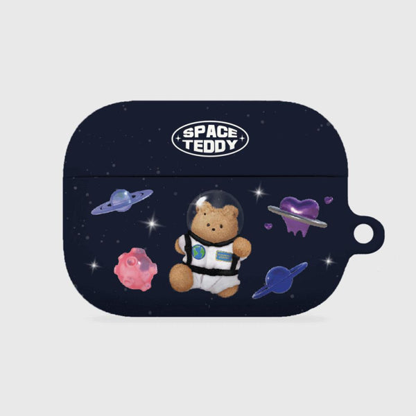 [THENINEMALL] Space Teddy AirPods Hard Case