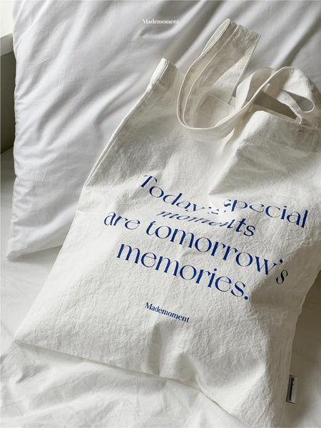 [Mademoment] Special Moment Eco Bag (White)