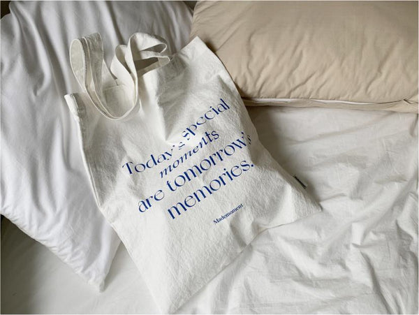 [Mademoment] Special Moment Eco Bag (White)