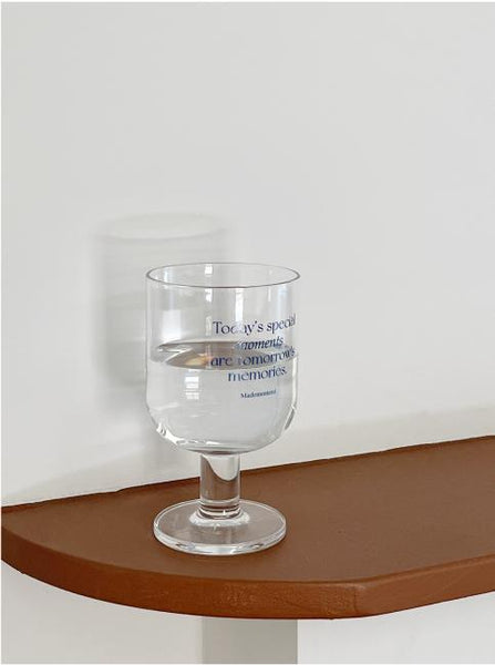 [Mademoment] Special Moment Goblet Glass Cup 280ml