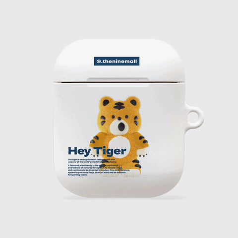 [THENINEMALL] Stand Hey Tiger AirPods Hard Case