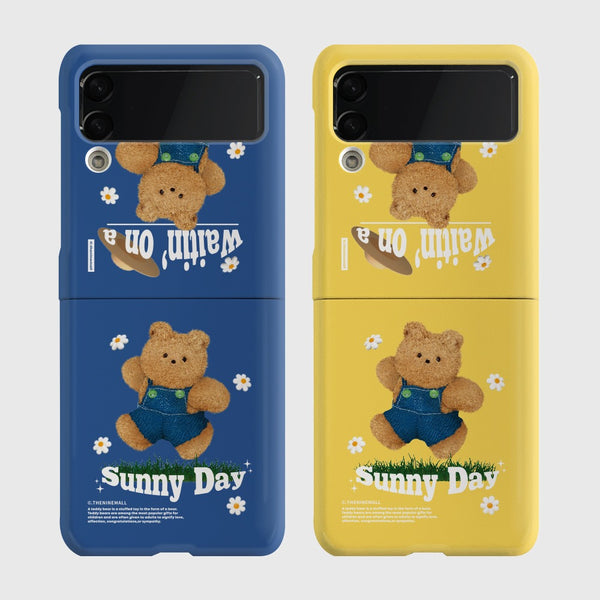 [THENINEMALL] Sunny Day Gummy Hard Phone Case (3 types)