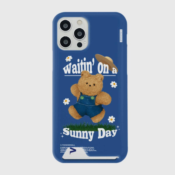 [THENINEMALL] Sunny Day Gummy Hard Phone Case (3 types)