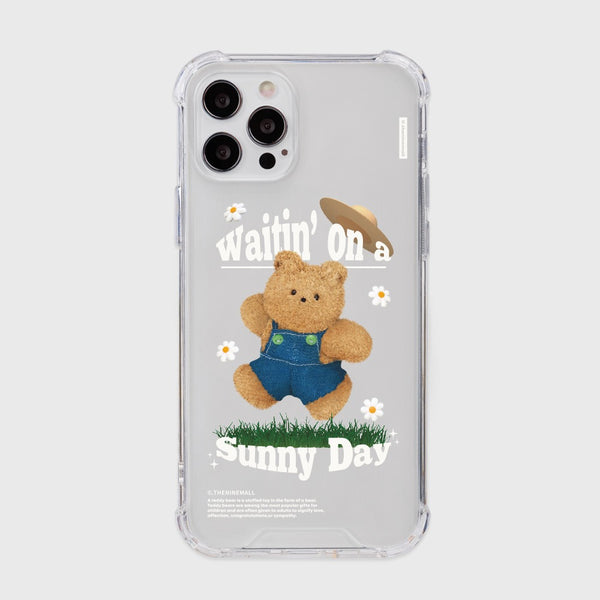 [THENINEMALL] Sunny Day Gummy Clear Phone Case (3 types)