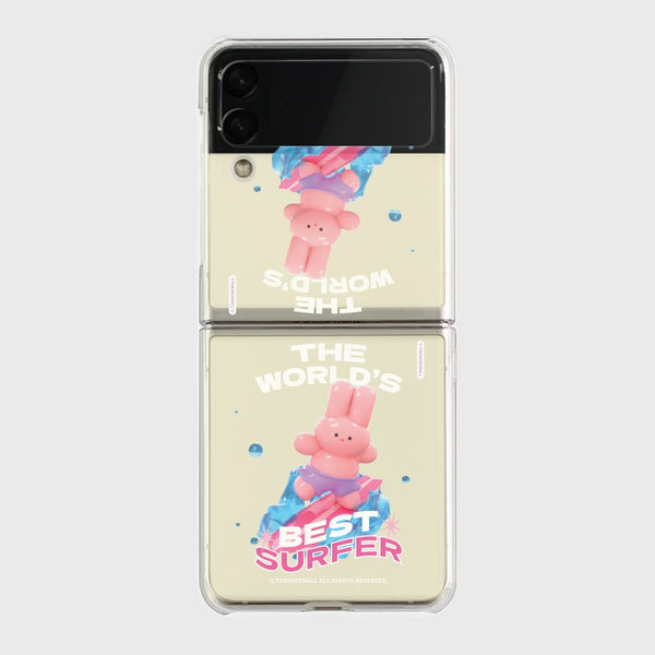 [THENINEMALL] Surfer Windy Clear Phone Case (3 types)