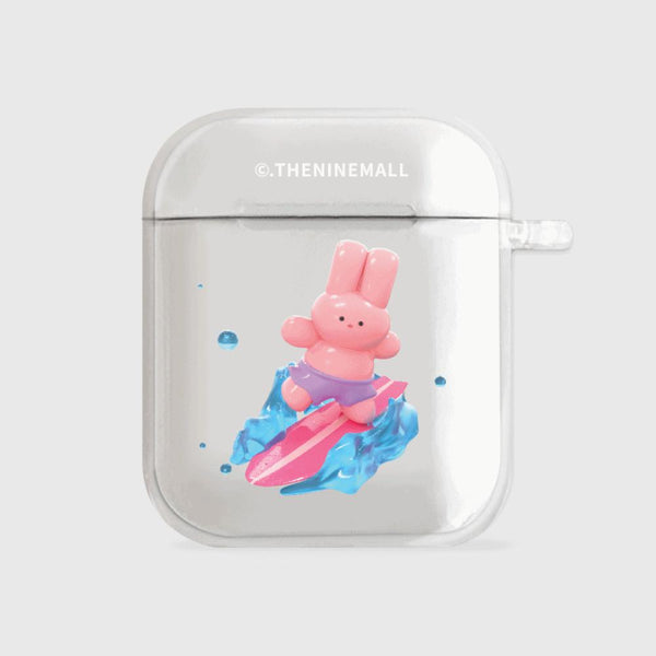 [THENINEMALL] Surfer Windy AirPods Clear Case