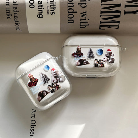 [Mademoment] Time For Home Design Clear AirPods Case