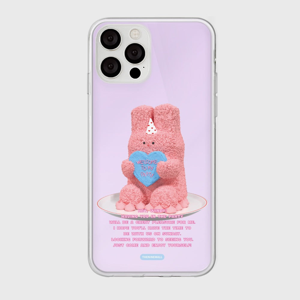 [THENINEMALL] Windy Cake Mirror Phone Case