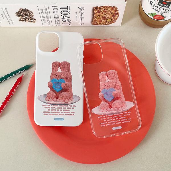 [THENINEMALL] Windy Cake Hard Phone Case (2 types)