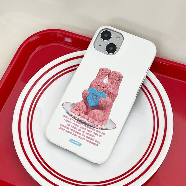 [THENINEMALL] Windy Cake Hard Phone Case (2 types)