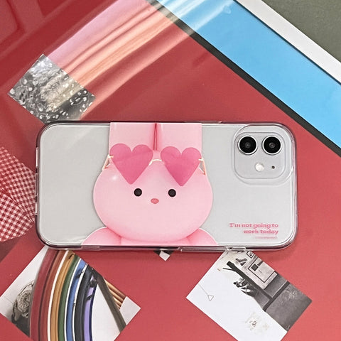 [THENINEMALL] Windy Holiday Clear Phone Case (3 types)