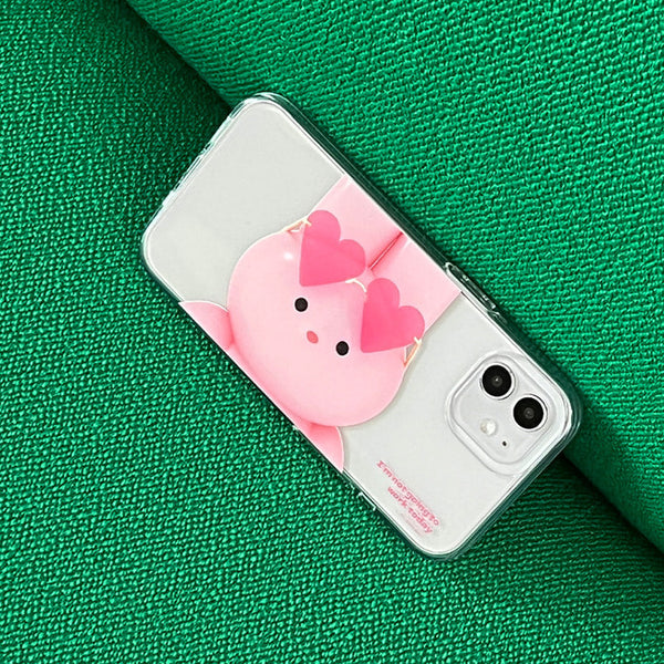 [THENINEMALL] Windy Holiday Clear Phone Case (3 types)