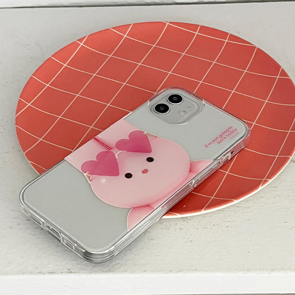 [THENINEMALL] Windy Holiday Clear Phone Case (3 types)