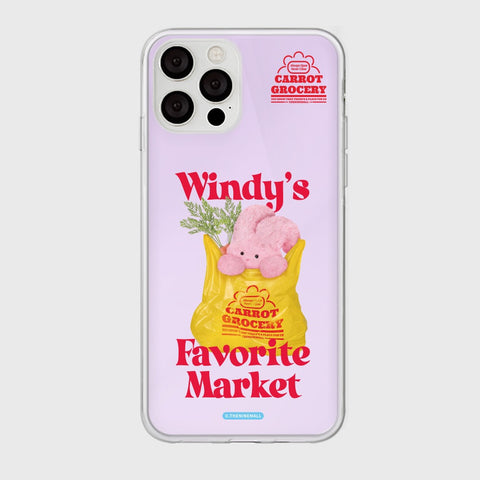 [THENINEMALL] Windys Favorite Market Mirror Phone Case