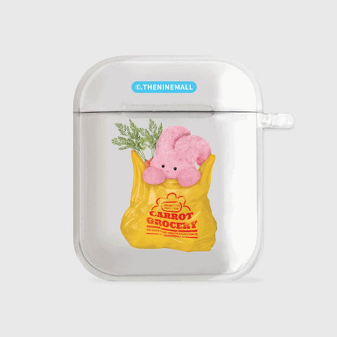 [THENINEMALL] Windys Favorite Market AirPods Clear Case