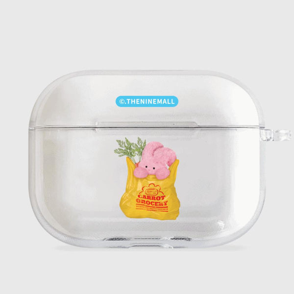 [THENINEMALL] Windys Favorite Market AirPods Clear Case