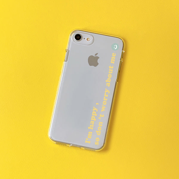 [DEEPING CASE] 아임해피 Jelly Case (Yellow)